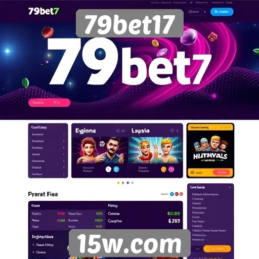 Interface e usabilidade do site 79bet17